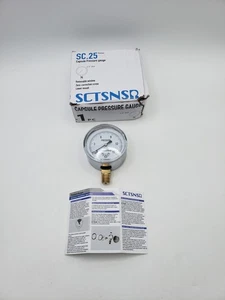 0 to 15 Inches of Water Column Pressure Gauge Capsule Measurement System 2.5 i - Picture 1 of 6