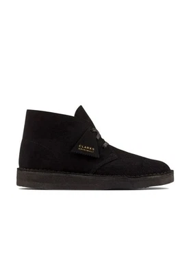 SCARPE CASUAL CLARKS DESERT COAL BLACK SUEDE - Imagen 1 de 4