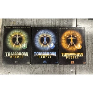 The Tomorrow People Set 1, 2, 3 (DVD, A&E 2005 12 Disc ) British Sci-Fi Classic - Picture 1 of 7