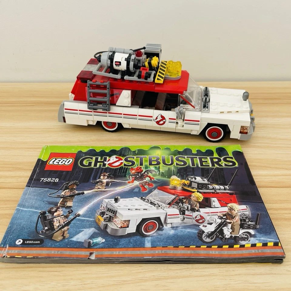LEGO Ghostbusters 75828 - Ecto 1 & 2 Includes Manual Only Vehicle No Figures - Image 1 of 4