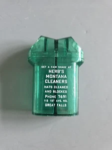 Herbs Montana Cleaners Great Falls Mt Plastic Salt & Pepper Green - Picture 1 of 5