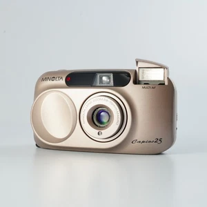 EXCELLENT MINOLTA Capios 25 Point & Shoot Film Camera - Picture 1 of 19