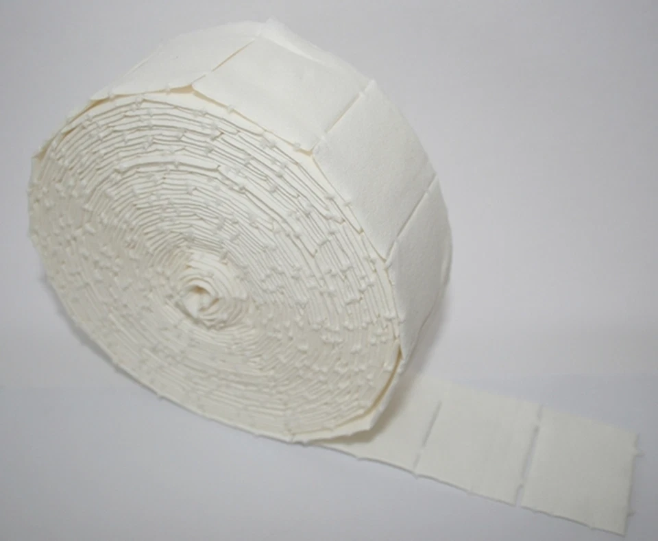 250 Zelletten Lohmann & Rauscher Zellstofftupfer Pads Tupfer Zeletten Rolle