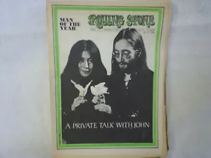 ROLLING STONE MAGAZINE # 51 - FEBRUARY 7, 1970 - JOHN LENNON YEAR ONE INTERVIEW - Picture 1 of 16
