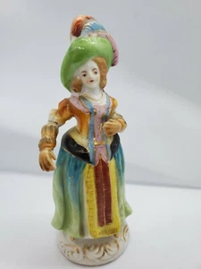 6 1/4" Seated Colonial Woman Occupied Japan Figurine - Picture 1 of 5