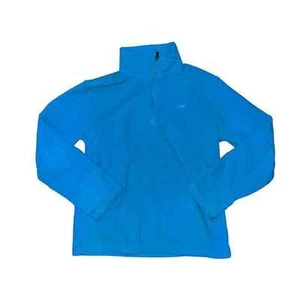 Kids Champion Blue Fleece 3/4 Zip Size Medium - Picture 1 of 2