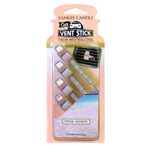 Yankee Candle Car Vent Stick Odor Neutralizing AC & Fan Air Freshener Pink Sands - Picture 1 of 6