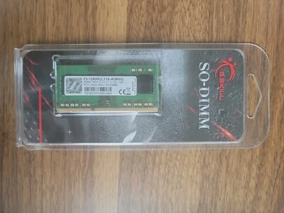 G.Skill PC3-12800 4 GB SO-DIMM 1600 MHz DDR3 SDRAM Memory (F3-12800CL9D-8GBSQ) - Image 1 of 3