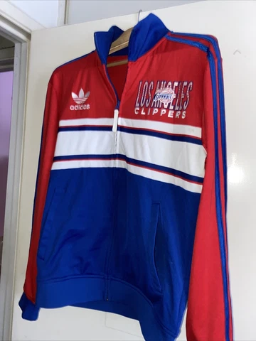 Adidas LA Clippers 2012 Full-Zip Track Jacket NBA Retro Throwback Small Cover