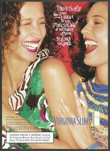 VIRGINIA SLIMS cigarettes - 2001 Print Ad