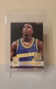 Chris Webber - 1993 Hoops 5th Anniversary Gold Rookie - MINT - Picture 1 of 2