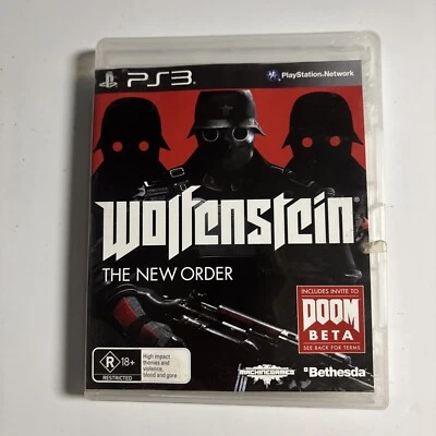 Wolfenstein: The New Order - PlayStation 3 - Shooter FPS - Bethesda - Image 1 of 3