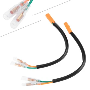 Turn Signal Wiring Harness Connectors Adapter Plug Fit KAWASAKI Z125 Z250 Z300 - Picture 1 of 8
