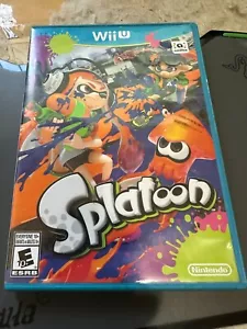 Splatoon Nintendo Wii U 2015 Game Complete Manual Tested Works - Picture 1 of 3