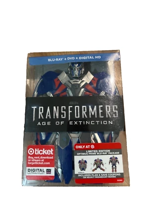 TRANSFORMERS AGE OF EXTINCTION  Blu Ray Target Exclusive open box - Image 1 of 4