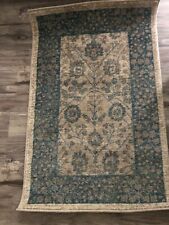 New Safavieh Vienna Collection E379A-SOF84 Beige/Teal 2' X 3'  Rug