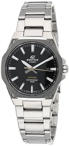 Casio Edifice EFR-S108D-1AVUDF NEW Men's Watch Silver Stainless Steel Band - Picture 1 of 4