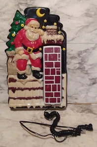 Vntg Amway Landline to SANTA CLAUS Christmas Message Lighted TELEPHONE - Works - Picture 1 of 10