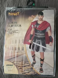 Disfraz de Gladiador Romano Adulto Hombre Espíritu Grande NUEVO Halloween Cosplay Nuevo en Paquete - Imagen 1 de 4