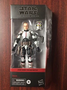 Figura de acción de 6"" Star Wars The Black Series Bad Batch Clone Tech - Imagen 1 de 2