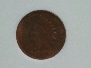 1902 USA indian head Cent penny Uncirculated Red - Picture 1 of 2