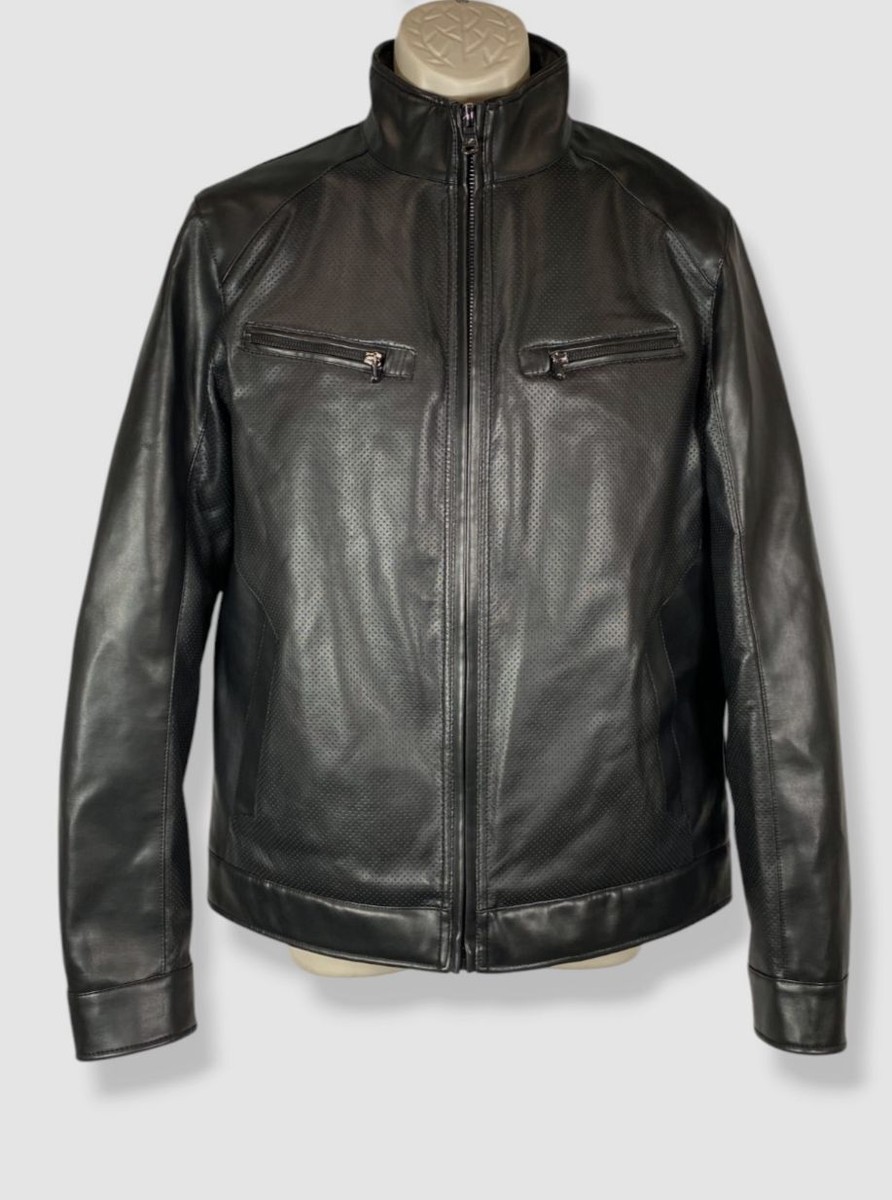 Michael Kors Faux Leather Outer Shell Jackets for Men for Michael Kors Faux Leather Outer Shell Jackets for Men for