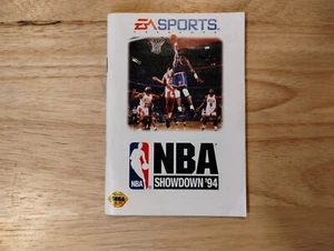 NBA Showdown 94 (Sega Genesis) Instruction Manual only - Picture 1 of 4