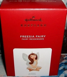 Freesia Fairy`2021`She Is 17th In Fairy Messengers Series, Adorno Hallmark-NUEVO - Imagen 1 de 6
