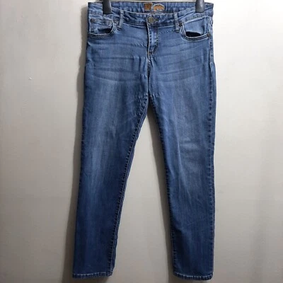 Pantalones de mezclilla elásticos Kut from the Kloth para mujer talla 8 (31x30) azul con cinturón Foto 1 de 4