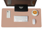 Grand tapis de bureau en cuir PU clavier souris de jeu coussin pour ordinateur portable  