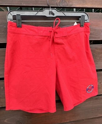 Roxy Boardshorts Newport Beach Junior Спасатель Красный Шнурок Размер XS - Изображение 1 из 4