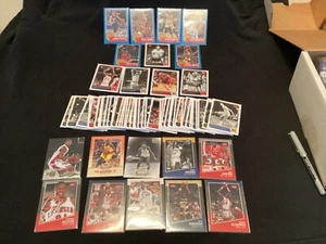 FLEER RETRO (66) CARD LOT BASKETBALL SUPERSTARS, ROOKIES SEE PHOTOS - Picture 1 of 14