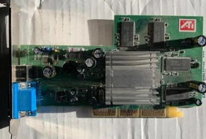 ATI 102G011801 64MB AGP VIDEO GRAPHICS CARD WITH S-VIDEO OUTPUT - Picture 1 of 1