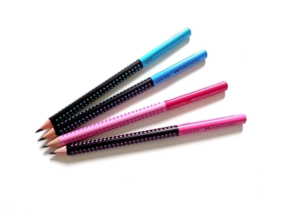 5 Stück  Faber Castell JUMBO Grip Bleistift Two Tone Farbe wählbar - Bild 1 von 1