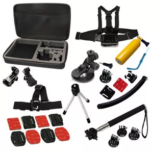Paquete de accesorios 18 en 1 para Gopro 13 12 11 10 9 8 7 6 montaje en cabeza de pecho ciclismo - Imagen 1 de 1