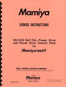 Pack d'entraînement et de contrôle à film Mamiya 120 220 rouleaux pour manuel de réparation RB67