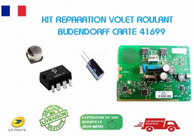 Kit Réparation VOLET ROULANT BUBENDORFF (ref41699 radio Bubendorff) LNK304DN