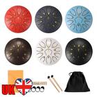 6 In 11 Notes Percussion Drum Kit Handpan Drum with Mallet with Carry Bag