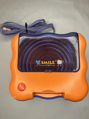 Vtech Vsmile TV Learning System Video Game Console Bundle 10 Games No Controller - Image 1 of 4