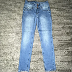 Royalty Size 6p Girls Jeans Skinny Mid Rise Denim Blue - Picture 1 of 10