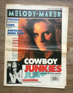 Melody Maker: Cowboy Junkies, The Pogues, American Music Club, 25th March 1989 - Picture 1 of 1