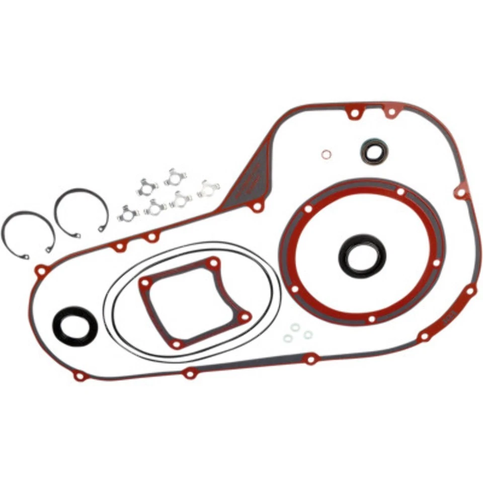 Kit de junta tórica de junta de cubierta primaria genuina James Harley 94-04 Big Twin FXR FLH Foto 1 de 1