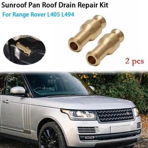 2X Brass Sunroof Pan Roof Drain Repair Kit For Range Rover L494 13-17 L405 05-12 - Bild 1 von 12