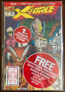 X-Force #1 signed by Rob Leifeld (Near Mint+) Sealed COA Limited 1991 - Picture 1 of 3