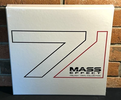 MASS EFFECT TRILOGY - Soundtrack, Limited 4LP COLORED VINYL BOX SET New & Sealed - Image 1 of 4