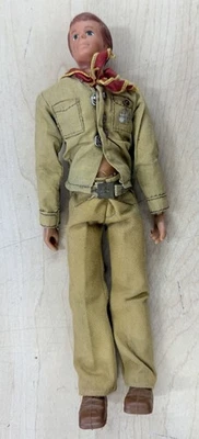 Boneco vintage Kenner 1974 - Steve Scout com roupa e botas - Imagem 1 de 2