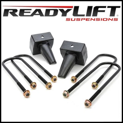 ReadyLift 5" Rear Block Kit fits 99-10 Ford F250 F350 Super Duty 1pc Driveshaft - Image 1 of 3