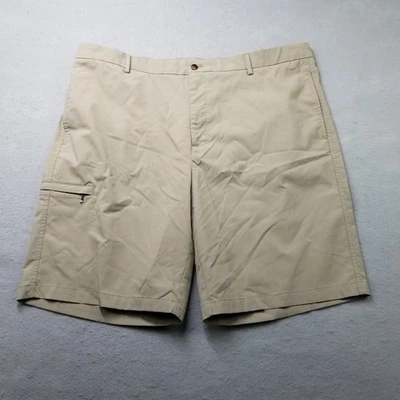 Pantalones Cortos de Golf Greg Norman Para Hombre Talla 42 Marrón Beige Tiburón Golfista Elastizados Foto 1 de 4
