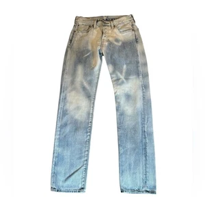 Levis Selvedge 501 150th Anniversary Light Wash Denim Jeans Mens Size 28 x 32 - Picture 1 of 12