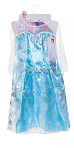 Neu mit Etikett Frozen Disney Kostüm Verkleidung Elsa "Lass es los" Sound und leuchtet - Bild 1 von 4